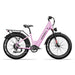 Kingbull Discover ST 2.0 electric bike in black, full side view showing 26-inch fat tires and step-through frame