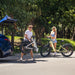 A man takes out folded kingbull Ebike Verve from the trunk of the car