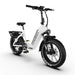 Kingbull Verve folding electric bike right side angle view showcasing motor and wheel assembly